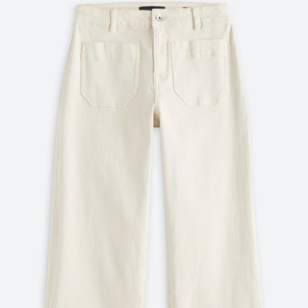 Sanctuary Women’s Ankle Pants – Cream Denim – Size 33